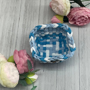 Blue and White