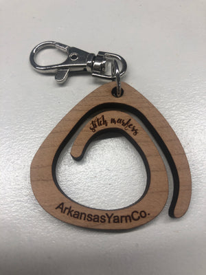 Stitch marker holder