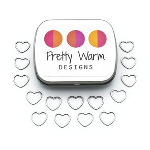 Small Heart Ring Stitch Markers